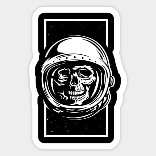 Dead astronaut. Sticker